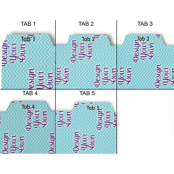 Design Your Own Page Dividers - Set of 5 - Approval