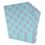 Design Your Own Binder Tab Dividers - Set of 6