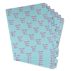 Design Your Own Binder Tab Dividers - Set of 6
