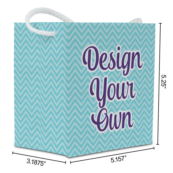 Design Your Own Party Favor Bag - Dimensions