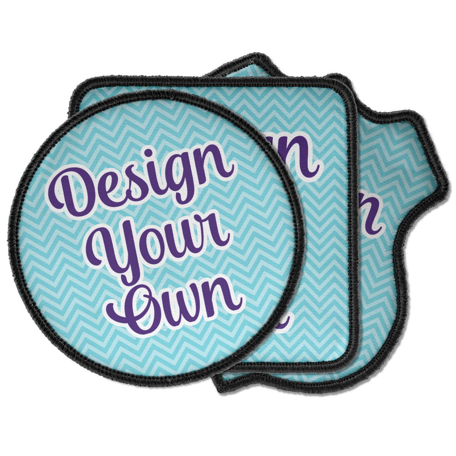 CUSTOM FULLY EMBROIDERED IRON ON PATCH PERSONALIZED DESIGN 