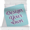 Design Your Own Minky Blanket - 40" x 30" - Single-Sided