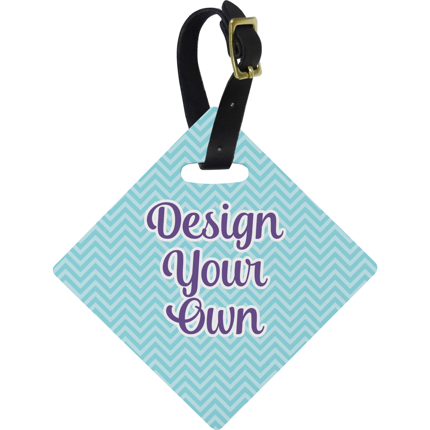 Design Your Own Diamond Luggage Tag (Personalized) YouCustomizeIt