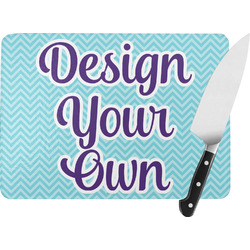 Design Your Own Rectangular Glass Cutting Board - Large - 15.25" x 11.25"