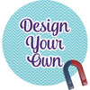 Round Fridge Magnet