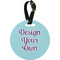 Design Your Own Personalized Round Luggage Tag