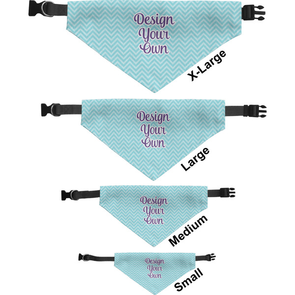 Design Your Own Pet Bandana Sizes