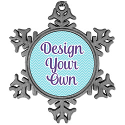 Design Your Own Vintage Snowflake Ornament