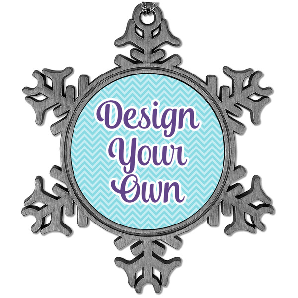 Design Your Own Vintage Snowflake Ornament
