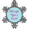 Design Your Own Vintage Snowflake Ornament