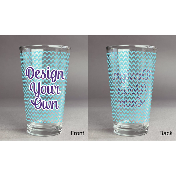 Design Your Own Pint Glass - Full Fill w Transparency - Approval