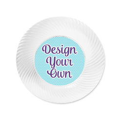 Design Your Own Plastic Party Appetizer & Dessert Plates - 6"