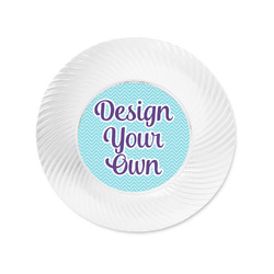Design Your Own Plastic Party Appetizer & Dessert Plates - 6"