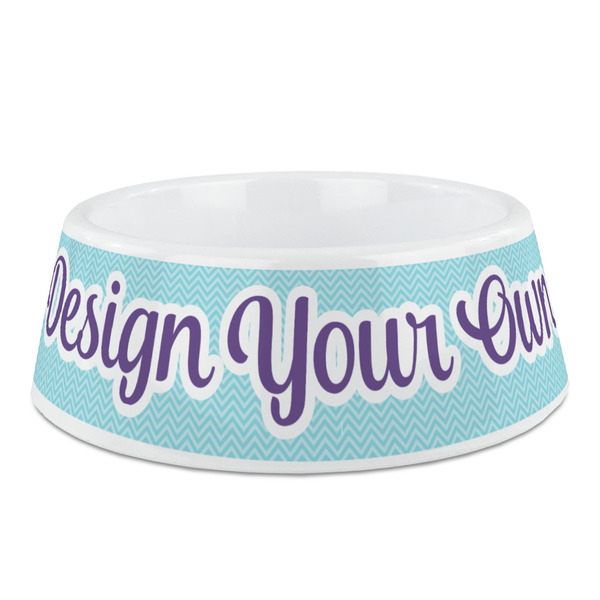 Design Your Own Plastic Dog Bowl - Medium