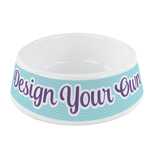 Design Your Own Plastic Dog Bowl - Small
