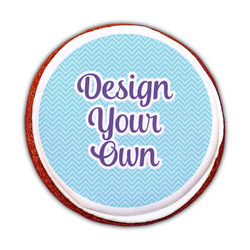 Design Your Own Printed Cookie Topper Sheet - Round