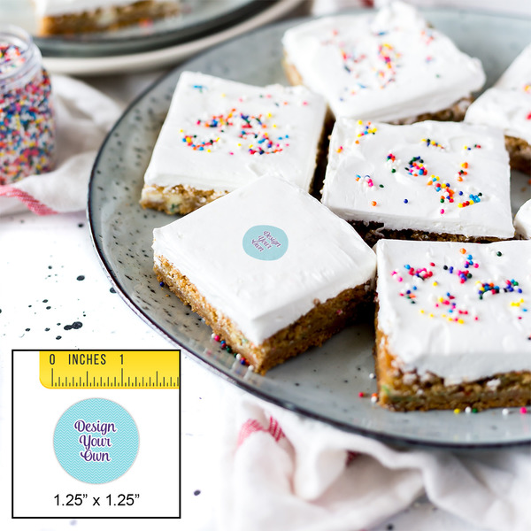 Design Your Own Printed Icing Circle - XSmall - In Context