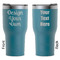 Design Your Own RTIC Tumbler - Dark Teal - Double Sided - Front & Back