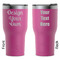 Design Your Own RTIC Tumbler - Magenta - Double Sided - Front & Back
