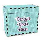 Design Your Own Wood Recipe Box - Full Color Print
