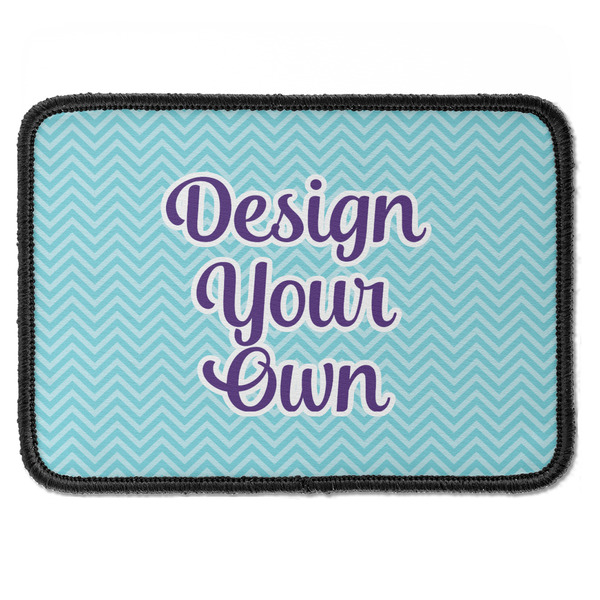 Design Your Own Iron On Rectangle Patch