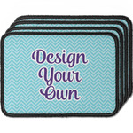 Design Your Own Iron On Rectangle Patches - Set of 4