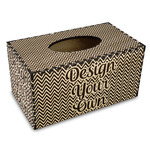 Design Your Own Wood Tissue Box Cover - Rectangle