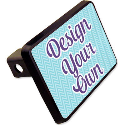 Design Your Own Rectangular Trailer Hitch Cover - 2"