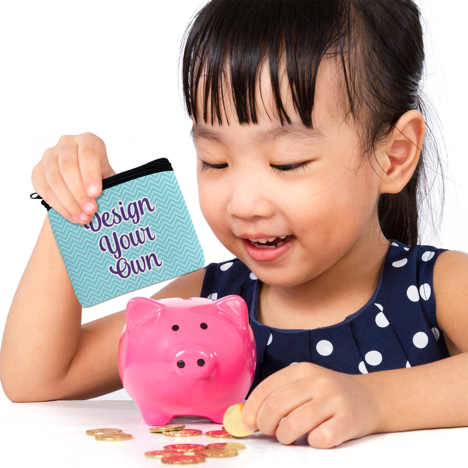 Design Your Own Rectangular Coin Purses LIFESTYLE child