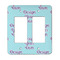 Design Your Own Rocker Style Light Switch Cover - Two Switch