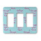 Design Your Own Rocker Style Light Switch Cover - Three Switch