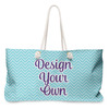 Large Tote Bag with Rope Handles