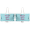 Design Your Own Large Rope Tote - From & Back View