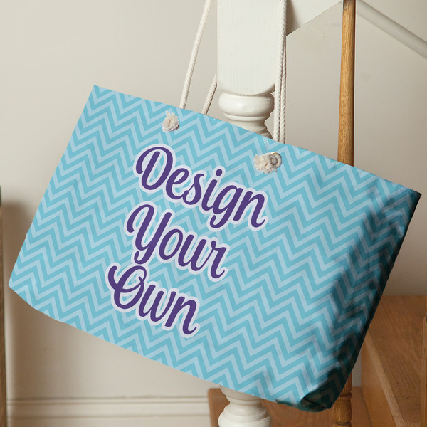 Design Your Own Large Rope Tote - Life Style