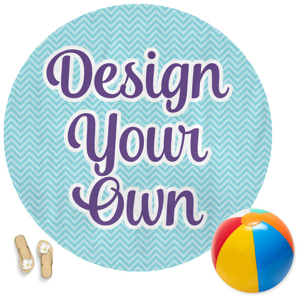 Design Your Own Round Beach Towel