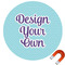 Design Your Own Round Car Magnet