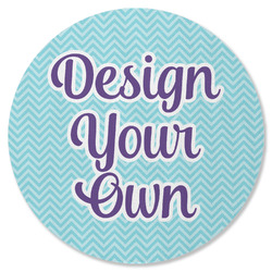 Design Your Own Round Rubber Backed Coaster - Single