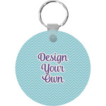 Design Your Own Round Plastic Keychain
