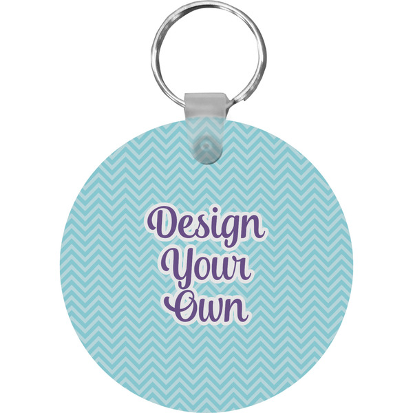 Design Your Own Round Keychain (Personalized)