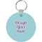 Design Your Own Round Plastic Keychain