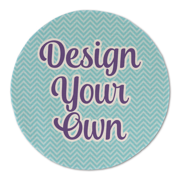 Design Your Own Round Linen Placemat