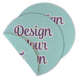 Design Your Own Round Linen Placemat - Double Sided