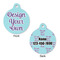 Design Your Own Round Pet ID Tag - Large - Approval