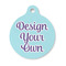Design Your Own Round Pet Tag