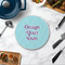 Design Your Own Round Stone Trivet - In Context View