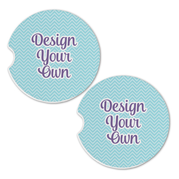 Design Your Own Sandstone Car Coasters - Set of 2