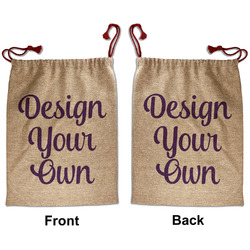 Design Your Own Santa Sack - Front & Back