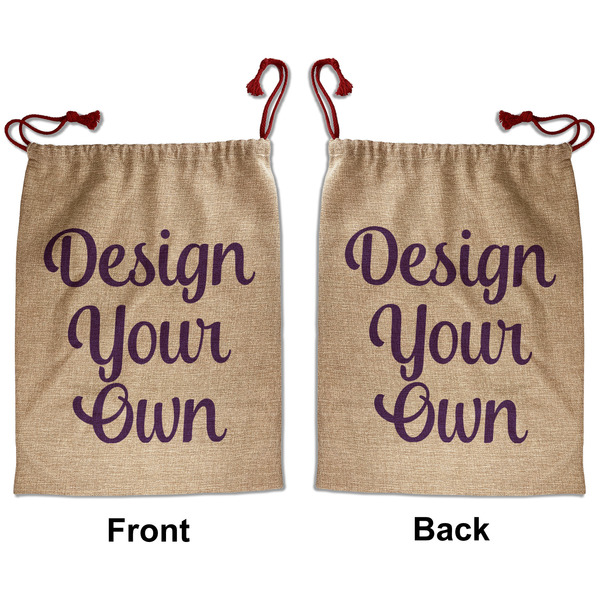 Design Your Own Santa Sack - Double-Sided