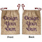 Design Your Own Santa Sack - Double-Sided