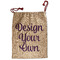 Design Your Own Santa Bag - Front